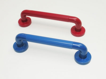 Rainbow Powder Coated Grab Rail - 600mm - Blue