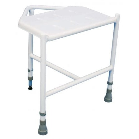 Pembury Height Adjustable Corner Shower Stool