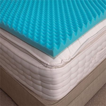 Gel Memory Foam Mattress Topper  - King